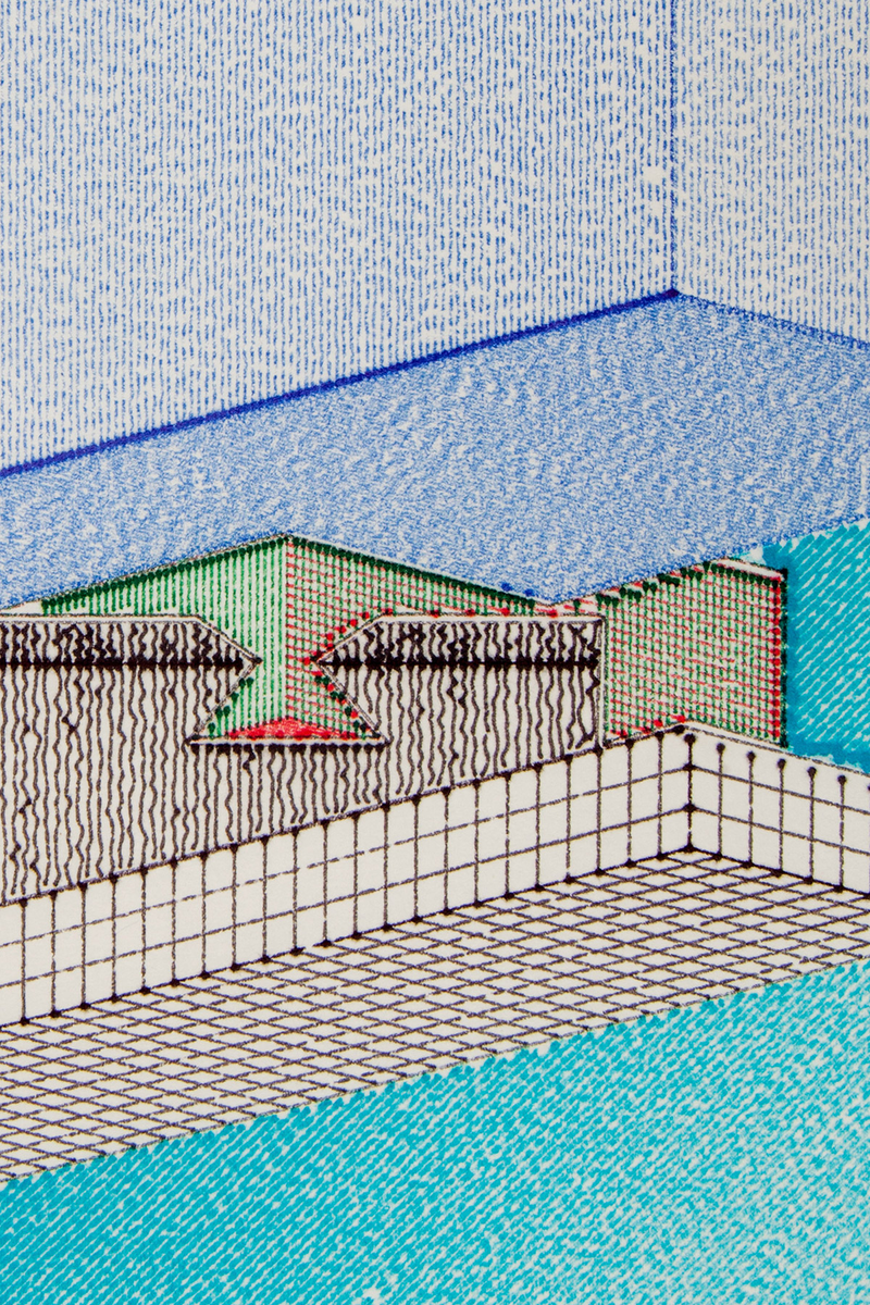 Illustration for article titled These Mutant Buildings Were Generated By Code and Drawn By a Machine
